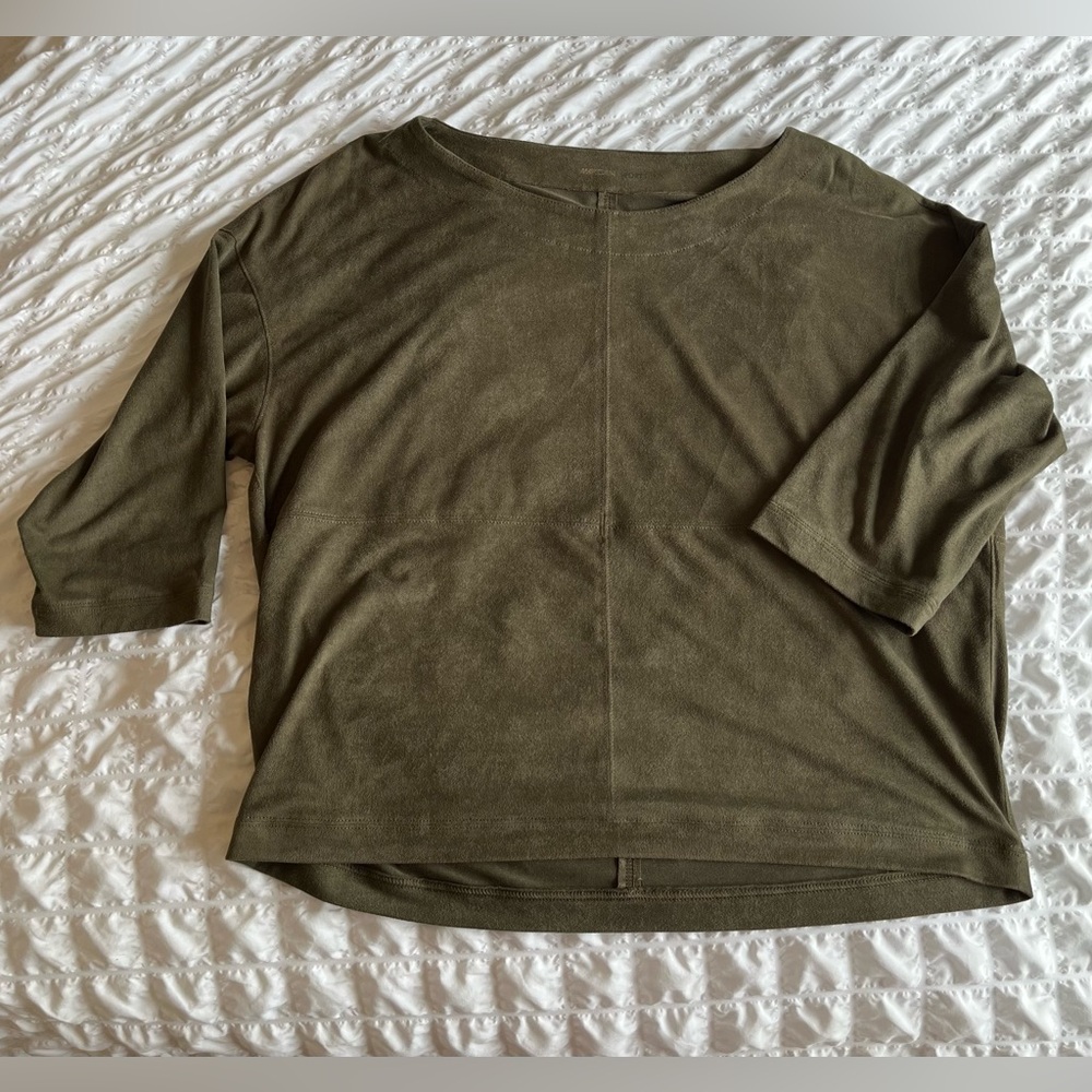 MARC CAIN 3/4 Sleeve Boxy Top